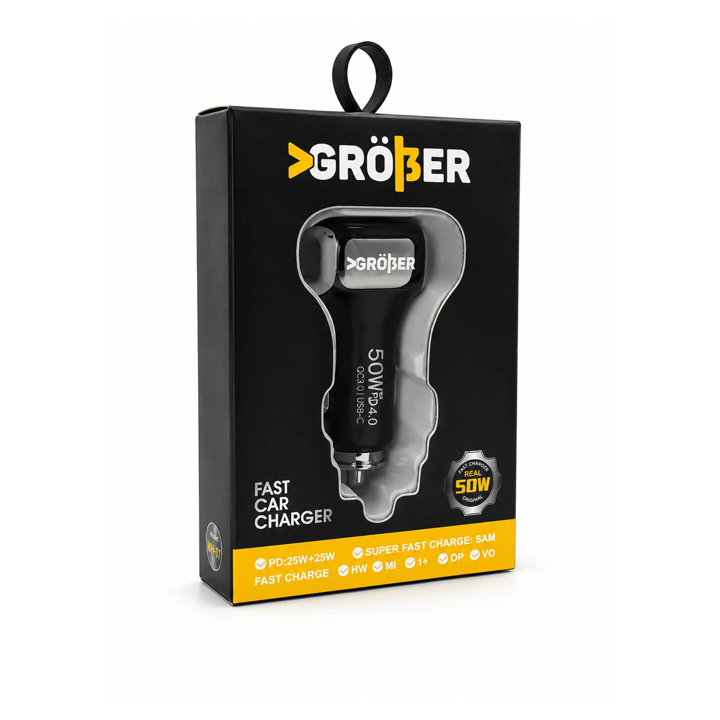 Cargador Gröber para Auto 50W